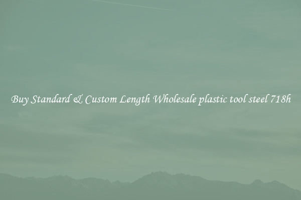 Buy Standard & Custom Length Wholesale plastic tool steel 718h