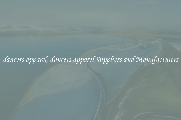 dancers apparel, dancers apparel Suppliers and Manufacturers