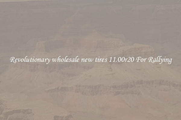 Revolutionary wholesale new tires 11.00r20 For Rallying