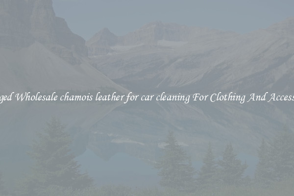 Rugged Wholesale chamois leather for car cleaning For Clothing And Accessories